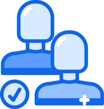 kullanıcı. Web simgesi basit illüstrasyon