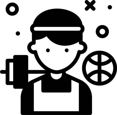 Avatar simgesi, vektör illüstrasyonu