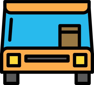 - Araba. Web simgesi basit illüstrasyon