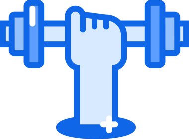 dambıl web simgesi, basit vektör illüstrasyonu