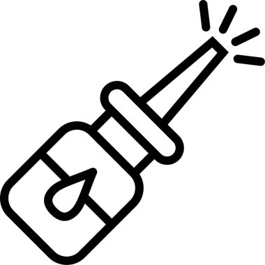 Kılıç. Web simgesi basit illüstrasyon