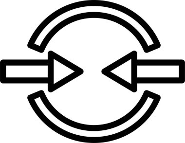 Karşı çıkmak. Web simgesi basit illüstrasyon