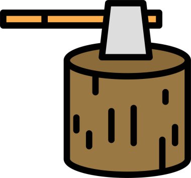 Kahve. Web simgesi basit illüstrasyon