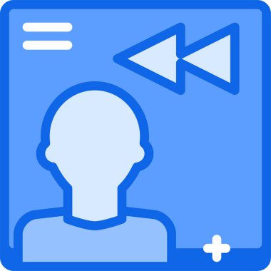 kullanıcı web simgesi, basit vektör illüstrasyonu 