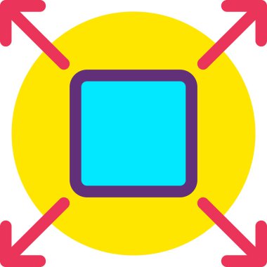 seo modern simgesinin vektör illüstrasyonu