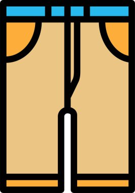 Kumaş. Web simgesi basit illüstrasyon