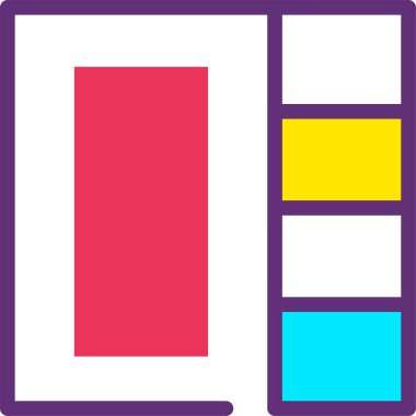 Modern b 'nin vektör illüstrasyonu eksik simgesi