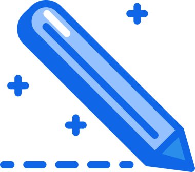 Kalem ağ simgesi, beyaz arkaplanda izole edilmiş basit vektör illüstrasyonu