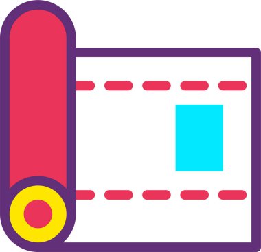 Alışveriş. Web simgesi basit illüstrasyon