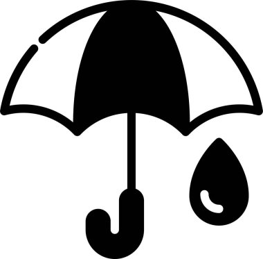 Koruma kalkanı web simgesi, basit vektör illüstrasyonu 