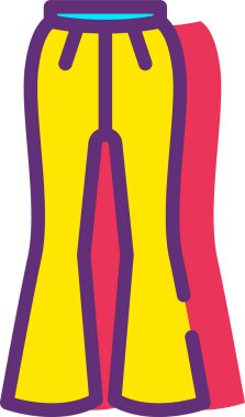 Elbise. Web simgesi basit illüstrasyon