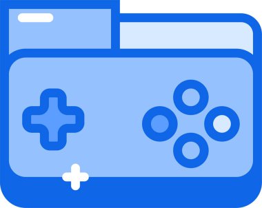 Beyaz arkaplanda izole edilmiş dizin simgesi ve vektör illüstrasyonu 