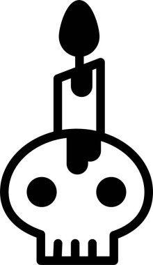 mum ağ simgesi, basit vektör illüstrasyonu