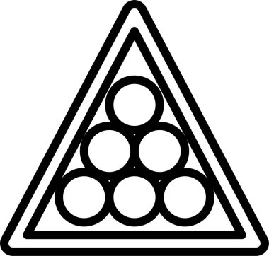 uyarı işareti simgesi. vektör illüstrasyonu