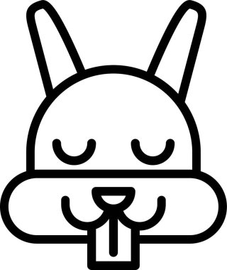 Beyaz arkaplanda izole edilmiş basit vektör çizimi