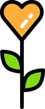 Ağaç. Web simgesi basit illüstrasyon