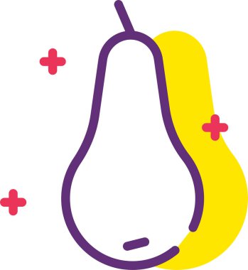 armut ağ simgesi vektör illüstrasyonu