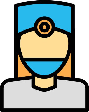 Kapalı devre televizyon. Web simgesi basit illüstrasyon