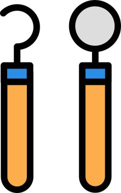 Bir havlu simgesinin vektör illüstrasyonu