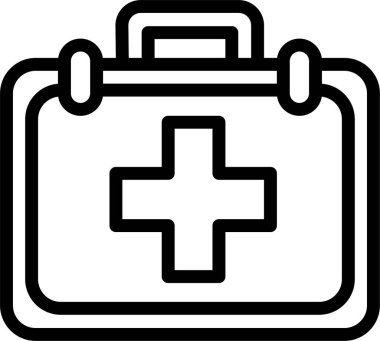 İlk yardım çantası. Basit tasarım