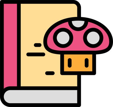 robot. Web simgesi basit illüstrasyon