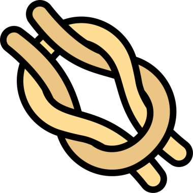 Yılan. Web simgesi basit illüstrasyon