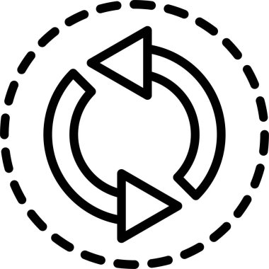 Seo ve teknoloji sembolünün vektör çizimi. Web simgesi