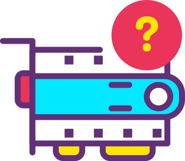 veritabanı. Web simgesi basit illüstrasyon