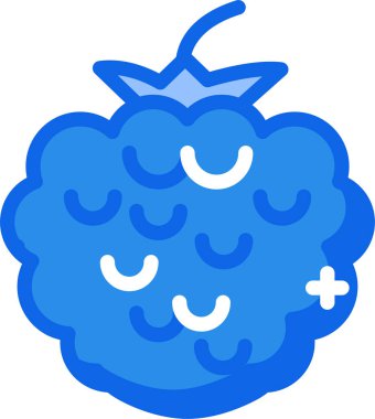 Beyaz arkaplanda izole edilmiş şirin bir çizgi filmin vektör çizimi