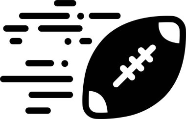 Ragbi. Web simgesi basit illüstrasyon