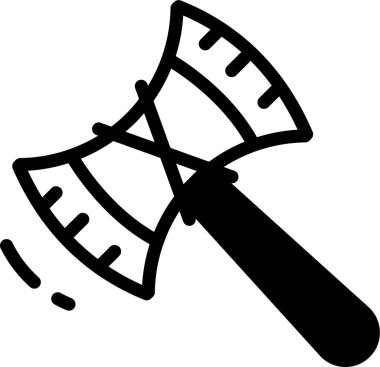 Balta. Web simgesi basit illüstrasyon