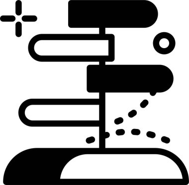 Su. Web simgesi basit illüstrasyon