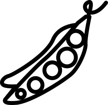 Bir havuç simgesinin vektör illüstrasyonu