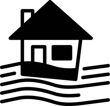 ev simgesi, vektör illüstrasyonu