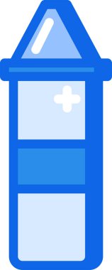 Buzdolabı. Web simgesi basit illüstrasyon