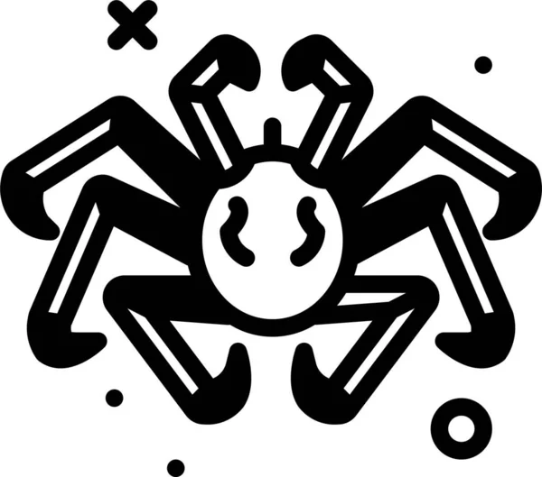 Virus Icono Vector Ilustración — Archivo Imágenes Vectoriales