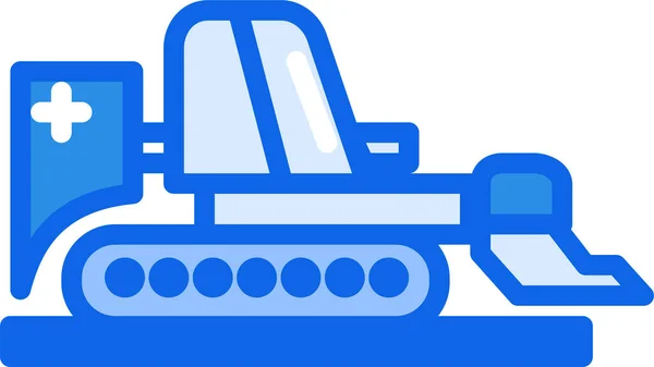 Askeri Tank Web Simgesi — Stok Vektör