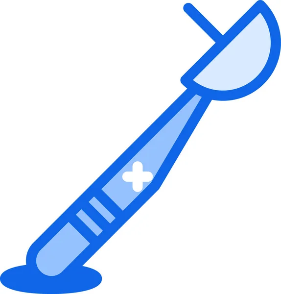 Pipette Web Symbol Einfache Illustration — Stockvektor