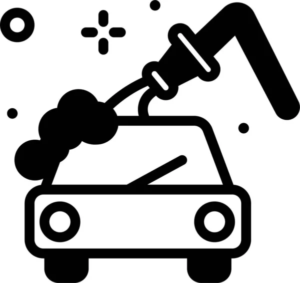 Fahrzeug Web Symbol Einfache Vektor Illustration — Stockvektor