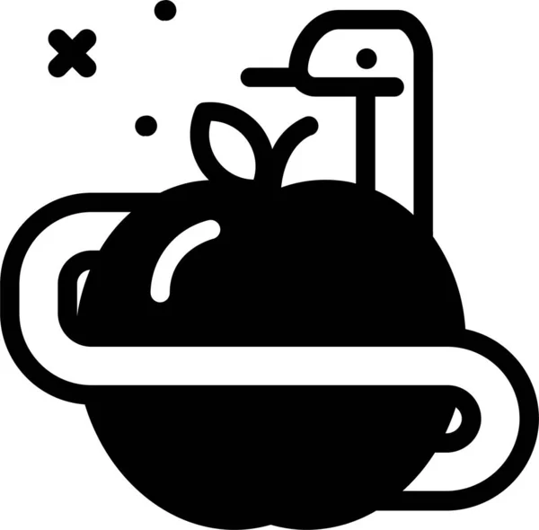 Café Icono Web Ilustración Simple — Archivo Imágenes Vectoriales