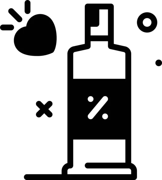 Spray Icono Web Diseño Simple — Archivo Imágenes Vectoriales