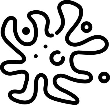 Dövme. Web simgesi vektör illüstrasyonu