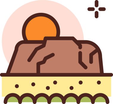 Bir kova simgesinin çizimi