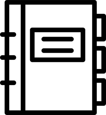 eğitim web simgesi, basit vektör illüstrasyonu 