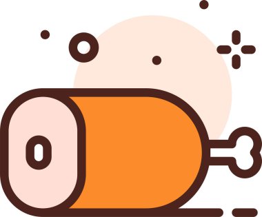 Çizgi film köpeğinin vektör çizimi