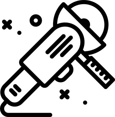 asgari taslak simgesi, vektör illüstrasyonu  