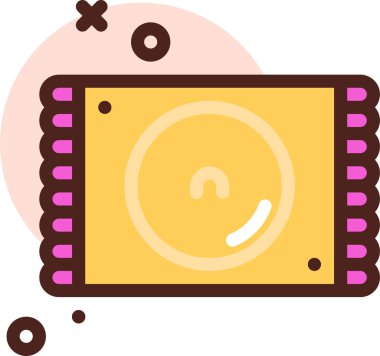 dizüstü bilgisayar düz vektör simgesi