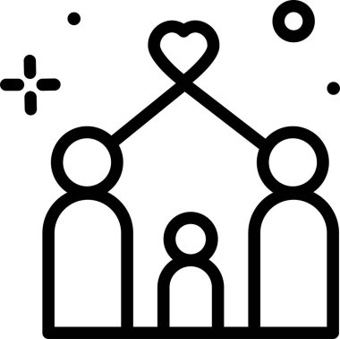 İnsanlar. Web simgesi basit illüstrasyon