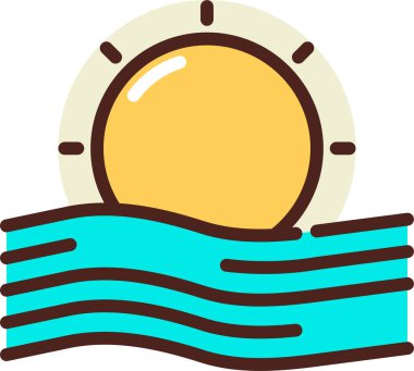 Tasarım için bir arkaplanın vektör illüstrasyonu