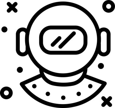 maskeli web simgesi, basit vektör illüstrasyonu beyaz arkaplanda izole edildi